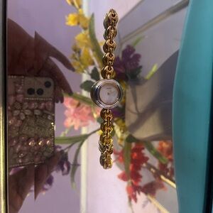 Gucci Gold Chain Link Watch